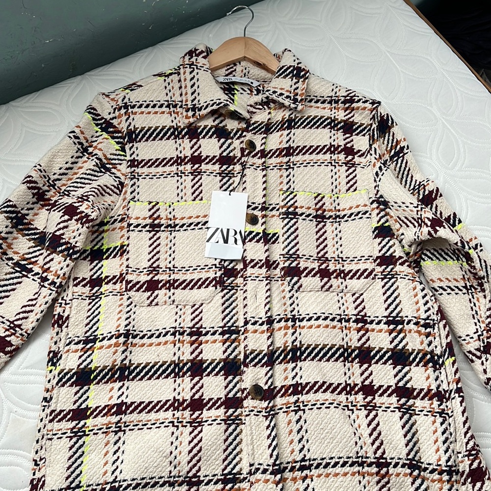 New with tags Zara oversized button down.
